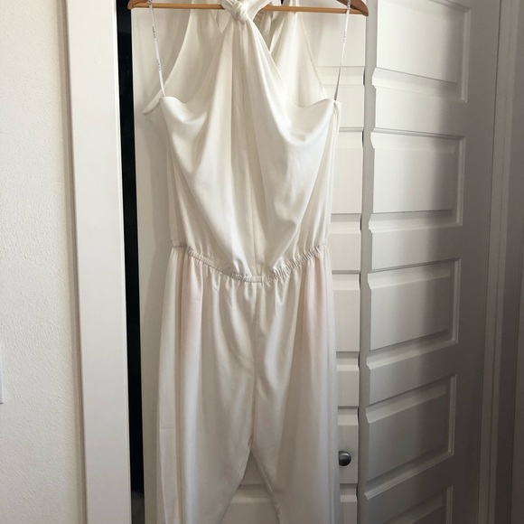 Bobi Black Los Angeles white jumpsuit - Picture 3 of 5